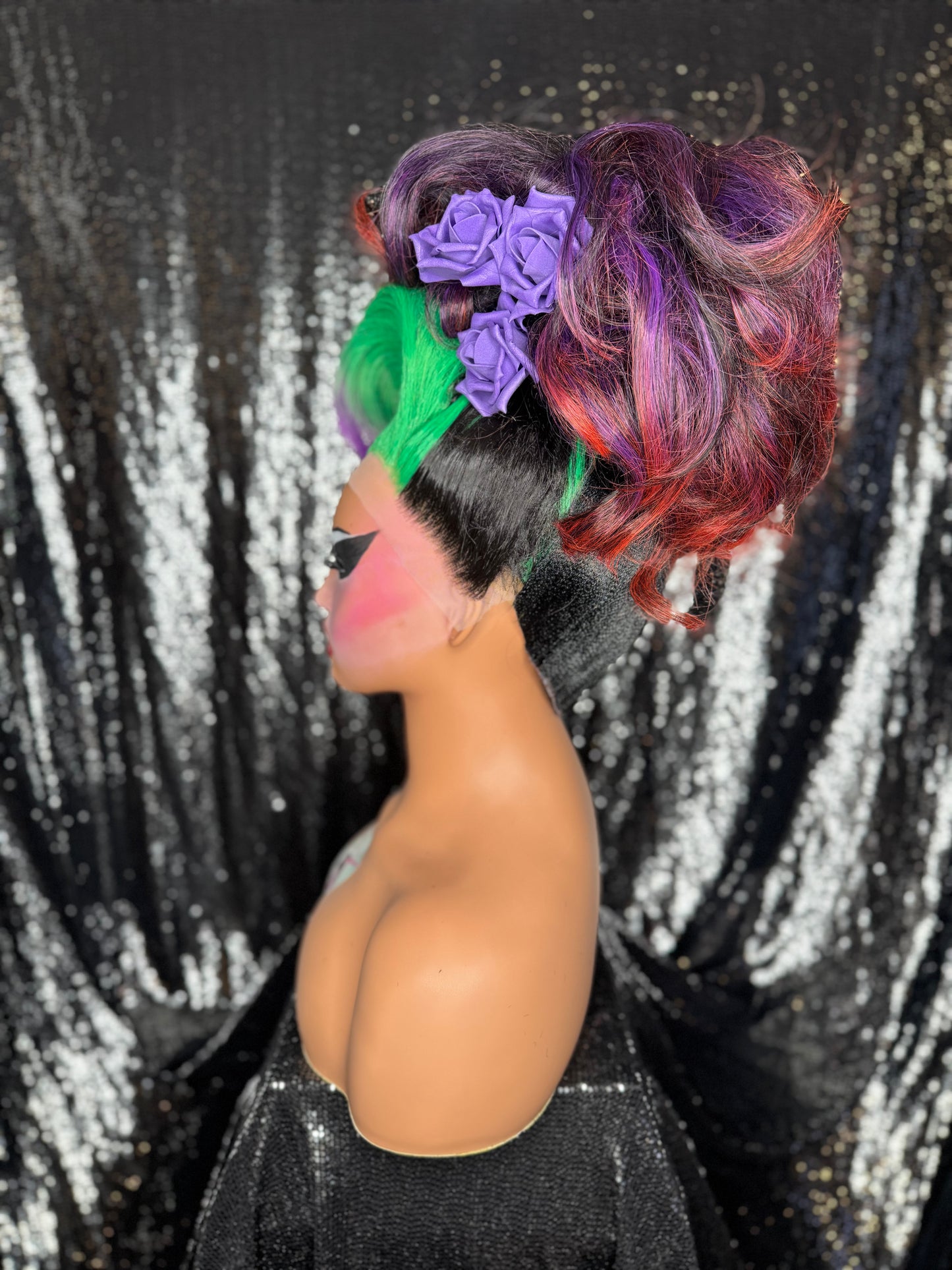 Spooky updo
